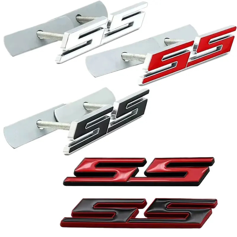 Outdoor Sport Logo - 3D Metal Red Black Logo SS
