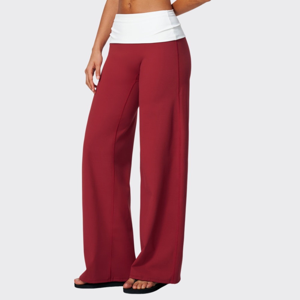 Outdoor Sport Leggings - Women Yoga Wide Leg Pants Bell