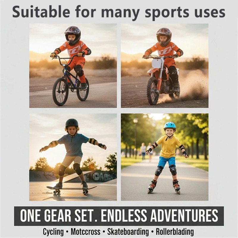 Anti-Fall Kids Knee Elbow Pads - огляд і ціна Mtb Elbow Pad