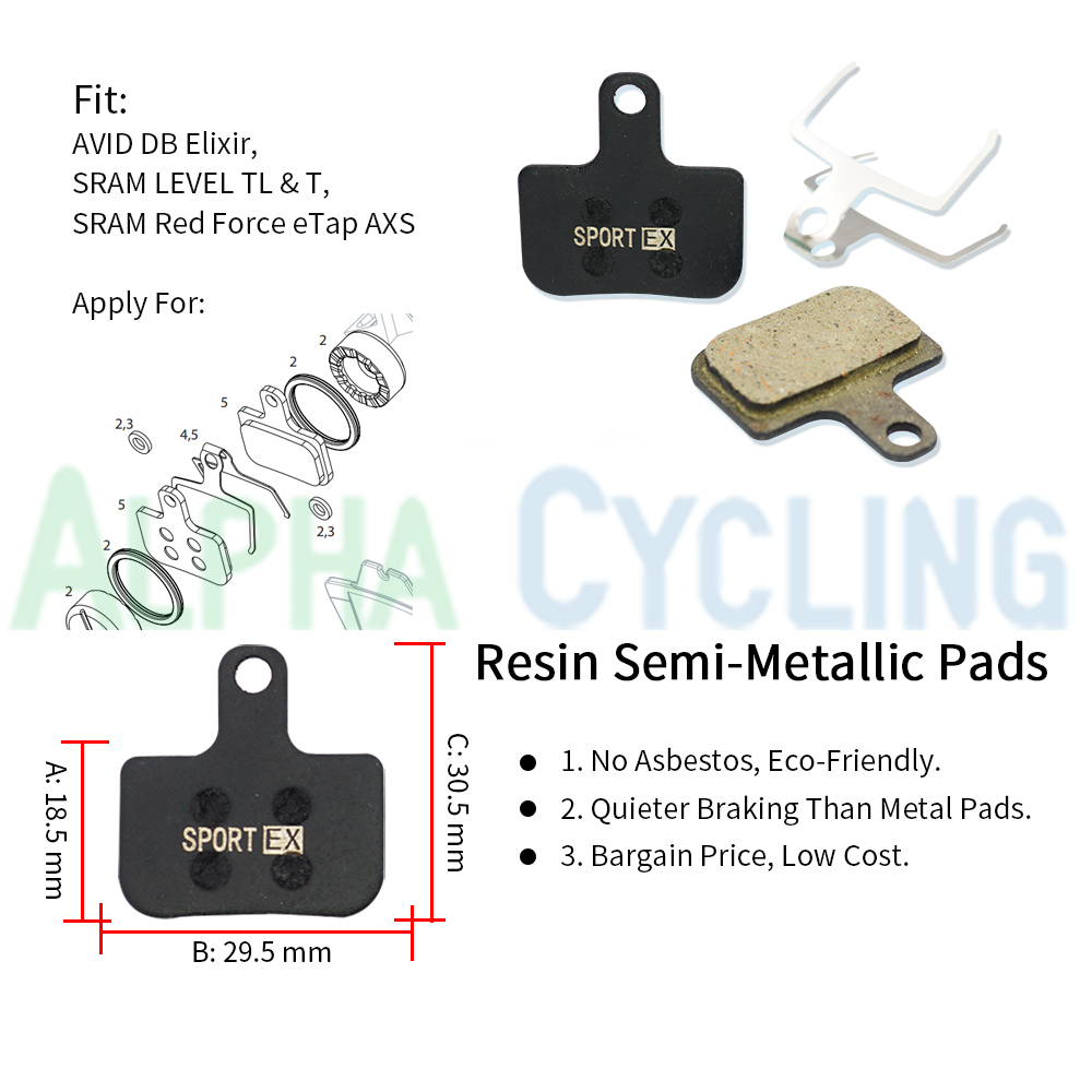 Bicycle Disc Brake Pads For AV - огляд і ціна Mtb Elbow Pad