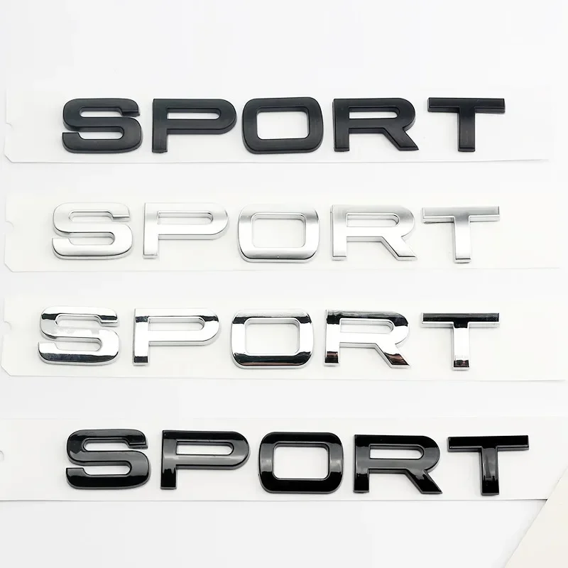 3D ABS SPORT Letters Emblem Re - огляд і ціна Outdoor Sport Logo