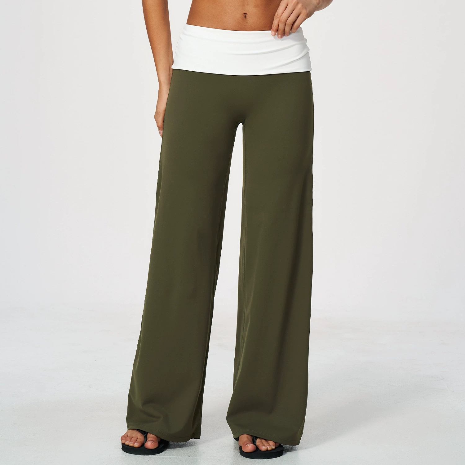 Women Yoga Wide Leg Pants Bell - огляд і ціна Outdoor Sport Leggings